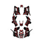polaris scrambler850 graphics kit 2013-2026 electron series red