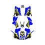 polaris scrambler850 graphics kit 2013-2026 fracture series blue