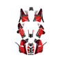 polaris scrambler850 graphics kit 2013-2026 paint series red