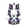 polaris scrambler850 graphics kit 2013-2026 prime series magenta
