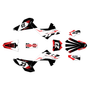 honda cr125 graphics kit 2020 evader series red