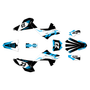 honda cr250 graphics kit 2020 evader series cyan