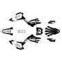 honda cr250 graphics kit 2020 team series white