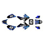 honda crf50 graphics kit 2004-2012 acid series blue