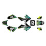 honda crf50 graphics kit 2004-2012 acid series green