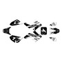 honda crf50 graphics kit 2004-2012 bold series white