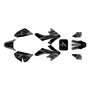 honda crf50 graphics kit 2004-2012 bold series smoke