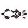 honda crf50 graphics kit 2004-2012 bold series red-shift
