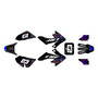honda crf50 graphics kit 2013-2026 acid series purple