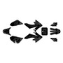 honda crf50 graphics kit 2013-2026 acid series smoke