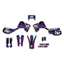 honda xr650l graphics kit 1992-2025 core series magenta