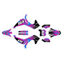 kawasaki kx250x graphics kit 2025-2026 cyberware series magenta