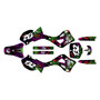 kawasaki kx125 graphics kit 1999-2002 core series purple