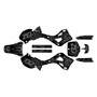 kawasaki kx250 graphics kit 1999-2002 core series smoke
