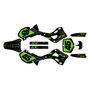 kawasaki kx125 graphics kit 1999-2002 division series green-shift