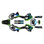 kawasaki kx250 graphics kit 1999-2002 division series green