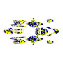 apollo rfz250 graphics kit all years invasion series yellow