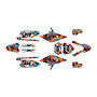 apollo rfz250 graphics kit all years invasion series orange