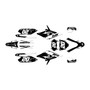 apollo rfz250 graphics kit all years spear series white