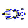 apollo rfz250 graphics kit all years warrior series blue