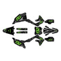 kawasaki kx450f graphics kit 2019-2023 core series green-shift
