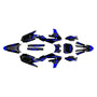 yamaha yz250f graphics kit 2019-2023 vintage series blue-shift
