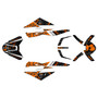 ktm duke790 graphics kit 2018-2024 fatality series orange