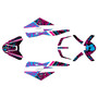 ktm duke890 graphics kit 2018-2024 fatality series magenta