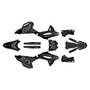 honda crf250r graphics kit 2022-2024 warrior series smoke