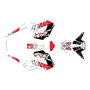 honda grom graphics kit 2013-2016 shred series red