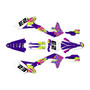 kawasaki kx450f graphics kit 2016-2018 throwback series purple
