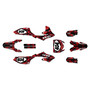 yamaha yz65 graphics kit 2018-2026 shatter series red