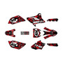 yamaha yz85 graphics kit 2015-2018 shatter series red