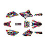 yamaha yz85 graphics kit 2019-2021 shatter series magenta