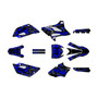 yamaha yz85 graphics kit 2019-2021 shatter series blue-shift