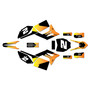 mototec pro60v graphics kit all years splinter series orange