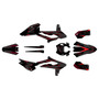 beta 250rr graphics kit 2023-2024 vision series red-shift