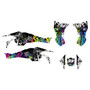 canam ds450 graphics kit 2008-2015 revolt series rainbow