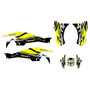 canam ds450 graphics kit 2008-2015 shred series yellow