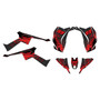 canam ds70 graphics kit 2008-2022 fracture series red-shift