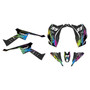 canam ds70 graphics kit 2008-2022 fracture series rainbow