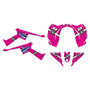 canam ds70 graphics kit 2008-2022 predator series magenta