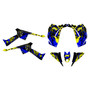 canam ds70 graphics kit 2008-2022 revolt series yellow