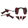 canam ds90 graphics kit 2008-2022 shred series red-shift