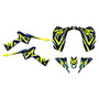 canam ds90 graphics kit 2008-2022 vision series yellow