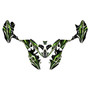 polaris outlaw90 graphics kit 2002-2026 prime series green