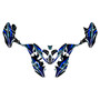 polaris outlaw90 graphics kit 2002-2026 prime series blue