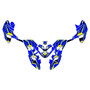 polaris outlaw110 graphics kit 2002-2026 klutch series blue