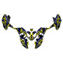 polaris outlaw110 graphics kit 2002-2026 prime series yellow