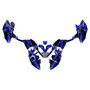 polaris outlaw110 graphics kit 2002-2026 swift series blue